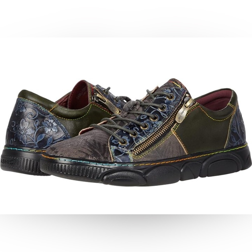 L'Artiste Spring Step Danli Women's Leather Sneakers 7.5/39 EU Art Shoes
